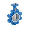 Butterfly valve Type: 6830TFM Ductile cast iron/Stainless steel/TFM Centric Bare stem PN10 Lug type DN40